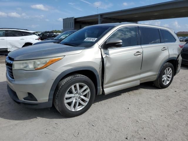 2014 Toyota Highlander LE