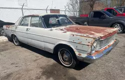 Salvage cars for sale at Exeter, RI auction: 1965 Ford Custom 500