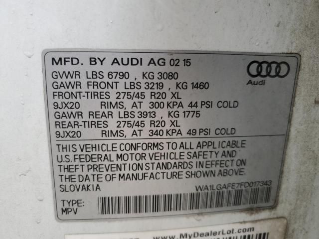 2015 Audi Q7 Premium Plus