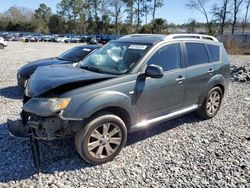 Salvage cars for sale at Byron, GA auction: 2009 Mitsubishi Outlander SE