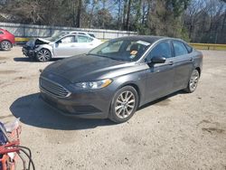 Salvage cars for sale from Copart Greenwell Springs, LA: 2017 Ford Fusion SE