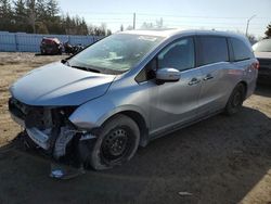 Salvage cars for sale at Bowmanville, ON auction: 2019 Honda Odyssey EX