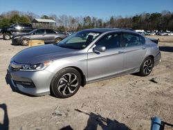 Salvage cars for sale at Charles City, VA auction: 2017 Honda Accord EXL