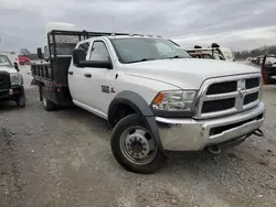 Dodge ram 5500 Crew cab Flatbed salvage cars for sale: 2018 Dodge RAM 5500 Crew Cab Flatbed Truck