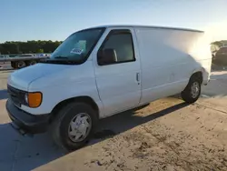 Salvage cars for sale at Apopka, FL auction: 2004 Ford Econoline E150 Van