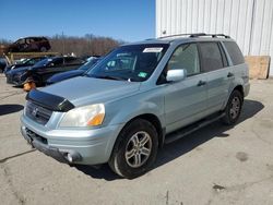 Salvage cars for sale at Windsor, NJ auction: 2003 Honda Pilot EXL