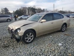 Salvage cars for sale at Mebane, NC auction: 2004 Lexus GS 300