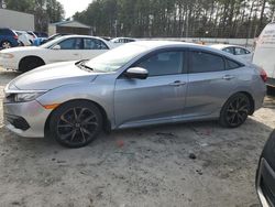 Salvage cars for sale at Seaford, DE auction: 2018 Honda Civic LX