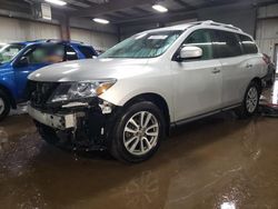 Salvage cars for sale at Elgin, IL auction: 2016 Nissan Pathfinder S