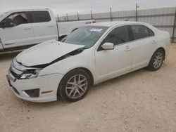 Salvage cars for sale at Andrews, TX auction: 2012 Ford Fusion SEL