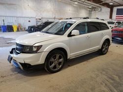 Salvage cars for sale from Copart Milwaukee, WI: 2016 Dodge Journey Crossroad