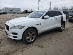 Salvage cars for sale at Chicago Heights, IL auction: 2020 Jaguar F-Pace