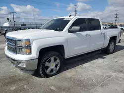 Salvage trucks for sale at Sun Valley, CA auction: 2014 Chevrolet Silverado C1500 LTZ