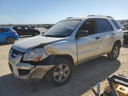 Salvage cars for sale at San Antonio, TX auction: 2009 KIA Sportage LX