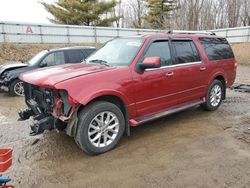 2016 Ford Expedition EL Limited en venta en Davison, MI