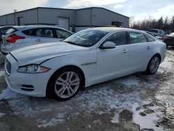 Salvage cars for sale at Leroy, NY auction: 2015 Jaguar XJL Portfolio