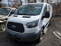 Salvage trucks for sale at New Britain, CT auction: 2015 Ford Transit T-250