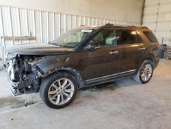 Salvage cars for sale at Abilene, TX auction: 2015 Ford Explorer XLT