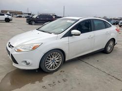 Salvage cars for sale at Grand Prairie, TX auction: 2012 Ford Focus SEL