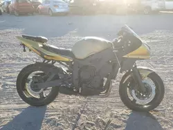 Salvage cars for sale from Copart Orlando, FL: 2002 Yamaha YZFR6 L