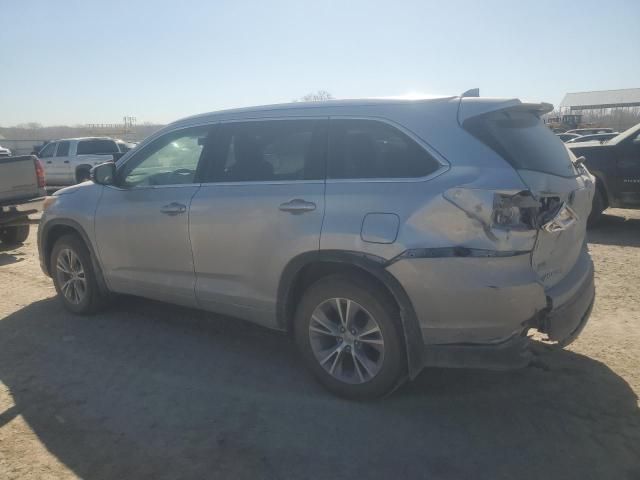 2015 Toyota Highlander XLE