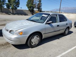 Salvage cars for sale from Copart Rancho Cucamonga, CA: 2000 Toyota Corolla VE