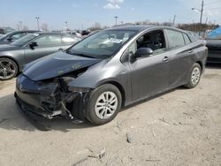 Salvage cars for sale at Indianapolis, IN auction: 2016 Toyota Prius