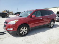 Salvage cars for sale at Haslet, TX auction: 2012 Chevrolet Traverse LT