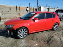 Salvage cars for sale at Los Angeles, CA auction: 2007 Mazda Speed 3