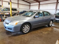 Salvage cars for sale at Pennsburg, PA auction: 2007 Honda Accord EX