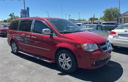 Salvage cars for sale at Apopka, FL auction: 2012 Dodge Grand Caravan Crew