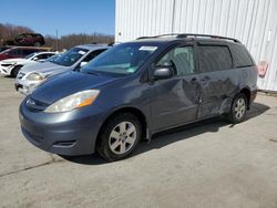 Salvage cars for sale at Windsor, NJ auction: 2008 Toyota Sienna CE