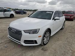 Salvage cars for sale at Arcadia, FL auction: 2018 Audi A4 Premium