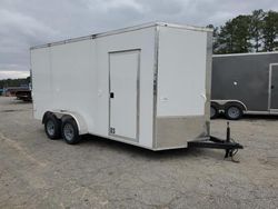 Highland Ridge salvage cars for sale: 2023 Highland Ridge Country 7X16TA2 Enclosed Cargo Trailer