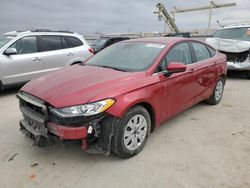 Salvage cars for sale at Kansas City, KS auction: 2020 Ford Fusion S