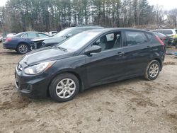 Salvage cars for sale at North Billerica, MA auction: 2013 Hyundai Accent GLS