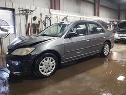 Salvage cars for sale at Elgin, IL auction: 2005 Honda Civic LX