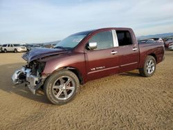 Salvage cars for sale at American Canyon, CA auction: 2005 Nissan Titan XE