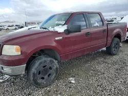 Salvage trucks for sale at Magna, UT auction: 2005 Ford F150 Supercrew