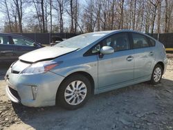 Salvage cars for sale at Waldorf, MD auction: 2013 Toyota Prius PLUG-IN