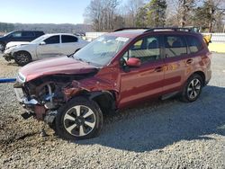 Salvage cars for sale at Concord, NC auction: 2017 Subaru Forester 2.5I Premium