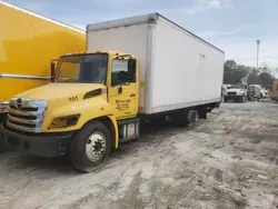 Salvage trucks for sale at Savannah, GA auction: 2015 Hino 258 268