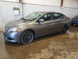 Salvage cars for sale at Pennsburg, PA auction: 2015 Nissan Sentra S