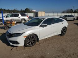 Salvage cars for sale at Newton, AL auction: 2021 Honda Civic Sport