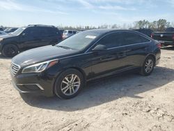 Salvage cars for sale at Houston, TX auction: 2016 Hyundai Sonata SE