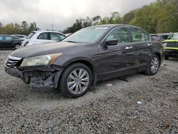 Salvage cars for sale at Riverview, FL auction: 2011 Honda Accord EXL