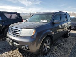 Salvage cars for sale at Magna, UT auction: 2014 Honda Pilot Touring