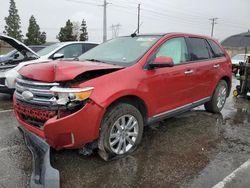 Salvage cars for sale at Rancho Cucamonga, CA auction: 2011 Ford Edge SEL