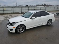 Salvage cars for sale at Montgomery, AL auction: 2013 Mercedes-Benz C 250