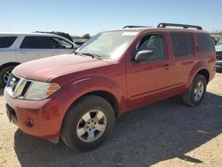 Salvage cars for sale at San Antonio, TX auction: 2010 Nissan Pathfinder S